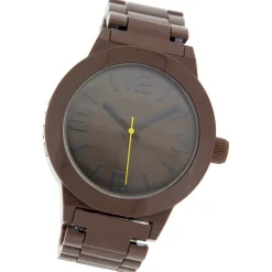 Oozoo Damen Armbanduhr Timepieces Analog Plastik braun UOC3682A