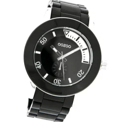 Oozoo Damen Armbanduhr Timepieces Analog Plastik schwarz UOC4259A