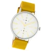 Oozoo Damen Armbanduhr Timepieces C10585 Analog Leder gelb UOC10585