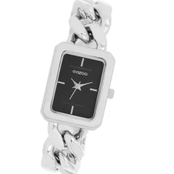 Oozoo Damen Armbanduhr Timepieces Analog Metall silber UOC11271