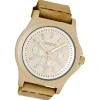 Oozoo Damen Armbanduhr Timepieces Analog Leder gelb UOC6510A