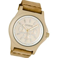 Oozoo Damen Armbanduhr Timepieces Analog Leder gelb UOC6510A