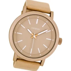 Oozoo Damen Armbanduhr Timepieces Analog Leder rosa UOC8250A