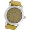 Oozoo Damen Armbanduhr Timepieces Analog Leder gelb UOC5151A