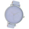 Oozoo Damen Armbanduhr Timepieces C10103 Analog Leder hellblau UOC10103