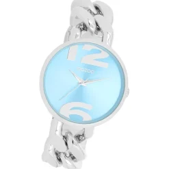 Oozoo Damen Armbanduhr Timepieces Analog Metall silber UOC11350