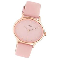 Oozoo Damen Armbanduhr Timepieces C10941 Analog Leder rosa UOC10941