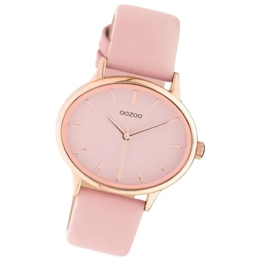 Oozoo Damen Armbanduhr Timepieces C10941 Analog Leder rosa UOC10941