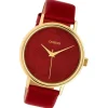 Oozoo Damen Armbanduhr Timepieces C10393 Quarz Leder weinrot UOC10393