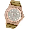 Oozoo Damen Armbanduhr Timepieces Analog Leder gelb UOC6511A