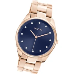 Oozoo Damen Armbanduhr Timepieces C10967 Analog Edelstahl roségold UOC10967