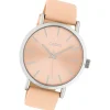 Oozoo Damen Armbanduhr Timepieces Analog Leder beige weiß UOC10446