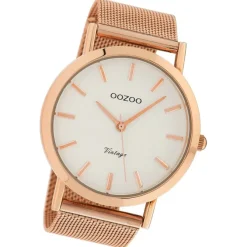 Oozoo Damen Armbanduhr Timepieces Analog Metall rosegold UOC9997A