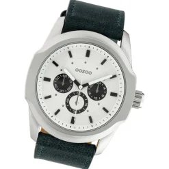 Oozoo Damen Armbanduhr Timepieces Analog Leder schwarz UOC10317