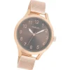 Oozoo Damen Armbanduhr Timepieces Analog Metall rosegold UOC9117A