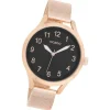 Oozoo Damen Armbanduhr Timepieces Analog Metall rosegold UOC9119A