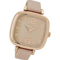 Oozoo Damen Armbanduhr Timepieces Analog Leder rosa UOC9181A
