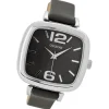 Oozoo Damen Armbanduhr Timepieces Analog Leder schwarz UOC9183A