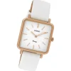 Oozoo Damen Armbanduhr Timepieces Analog Metall weiß UOC9941A