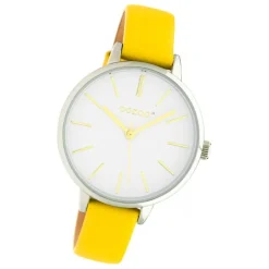 Oozoo Damen Armbanduhr Timepieces JR312 Analog Leder gelb UOJR312