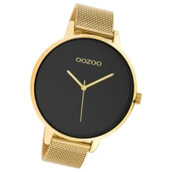 Oozoo Damen Armbanduhr Timepieces C10553 Analog Edelstahl gold UOC10553