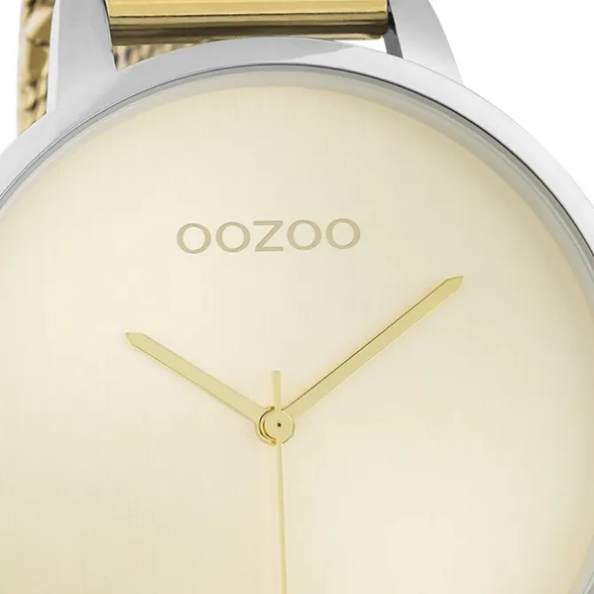 Oozoo Damen Armbanduhr Timepieces Analog Metall gold UOC10863