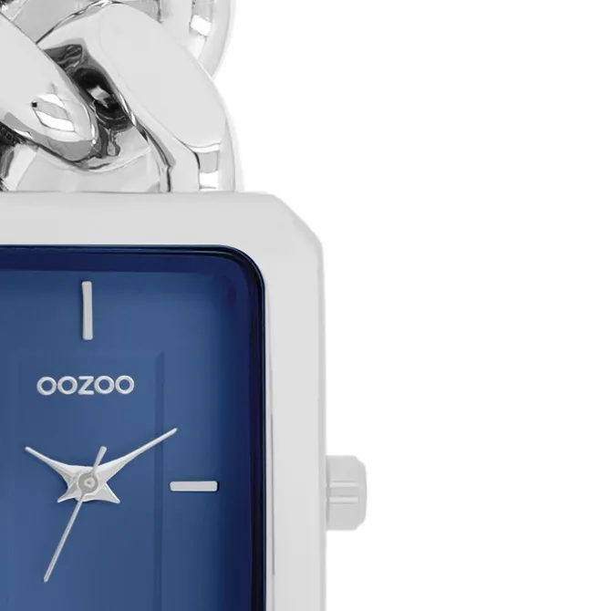 Oozoo Damen Armbanduhr Timepieces Analog Metall silber UOC11352