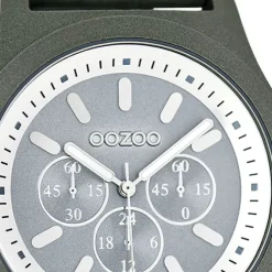 Oozoo Damen Armbanduhr Timepieces Analog Leder grau UOC6513A
