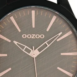 Oozoo Damen Armbanduhr Timepieces Analog Leder braun UOC7427A