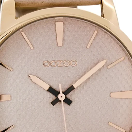 Oozoo Damen Armbanduhr Timepieces Analog Leder rosa UOC9021A