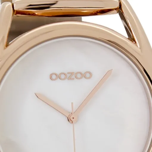 Oozoo Damen Armbanduhr Timepieces Analog Leder beige UOC9168A