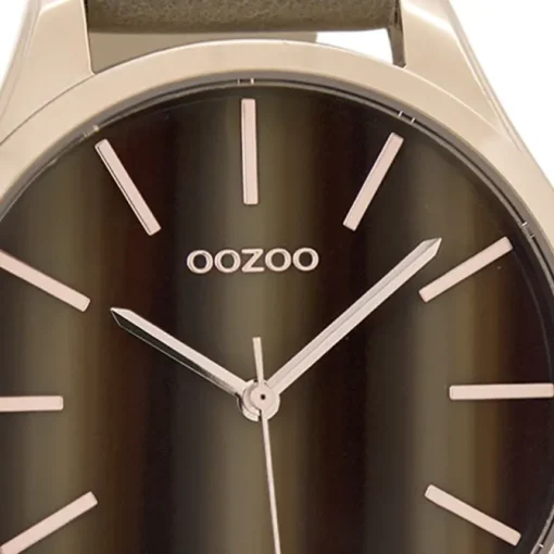 Oozoo Damen Armbanduhr Timepieces Analog Leder beige UOC9501A