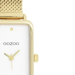 Oozoo Damen Armbanduhr Timepieces Analog Metallband gold UOC11533