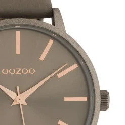 Oozoo Damen Armbanduhr Timepieces C10612 Analog Leder braun taupe UOC10612