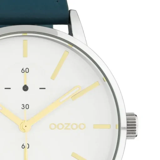 Oozoo Damen Armbanduhr Timepieces C10587 Analog Leder blau UOC10587