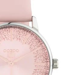Oozoo Damen Armbanduhr Timepieces C10932 Analog Leder rosa UOC10932