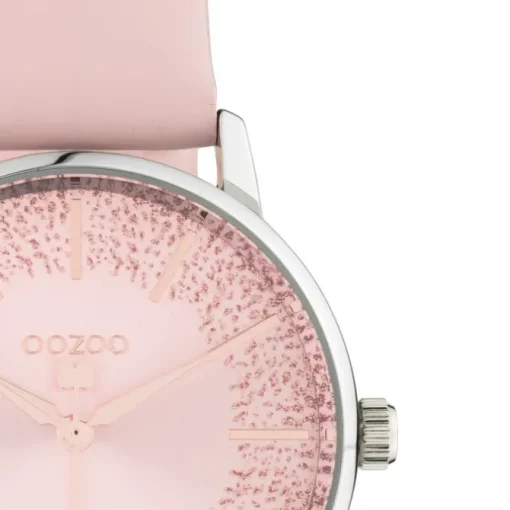 Oozoo Damen Armbanduhr Timepieces C10932 Analog Leder rosa UOC10932