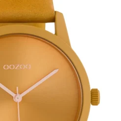 Oozoo Damen Armbanduhr Timepieces C10948 Analog Leder gelb UOC10948