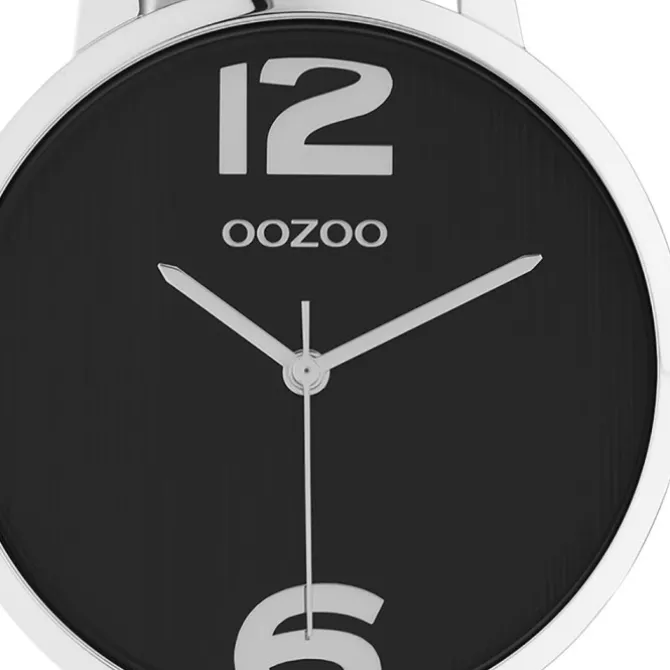 Oozoo Damen Armbanduhr Timepieces C11021 Analog Edelstahl silber UOC11021