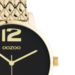 Oozoo Damen Armbanduhr Timepieces C11023 Analog Edelstahl gold UOC11023
