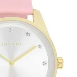 Oozoo Damen Armbanduhr Timepieces C11045 Analog Leder pink UOC11045