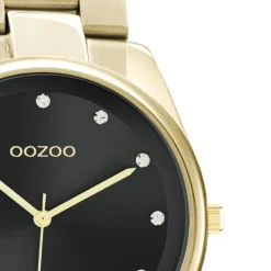 Oozoo Damen Armbanduhr Timepieces C10965 Analog Edelstahl gold UOC10965