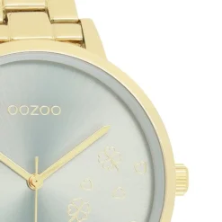 Oozoo Damen Armbanduhr Timepieces Analog Edelstahl gold UOC11123