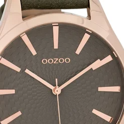 Oozoo Damen Armbanduhr Timepieces Analog Leder braun UOC9688A