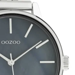 Oozoo Damen Armbanduhr Timepieces Analog Edelstahl silber UOC10623