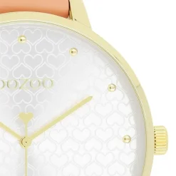 Oozoo Damen Armbanduhr Timepieces C11036 Analog Leder pink UOC11036