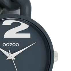 Oozoo Damen Armbanduhr Timepieces Analog Kunststoff grau UOC11268