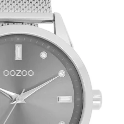Oozoo Damen Armbanduhr Timepieces Analog Metall silber UOC11281
