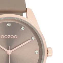 Oozoo Damen Armbanduhr Timepieces C11047 Analog Leder taupe UOC11047
