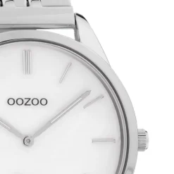 Oozoo Damen Armbanduhr Timepieces Analog Metall silber UOC9980A
